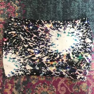 Cropped tube top static print!